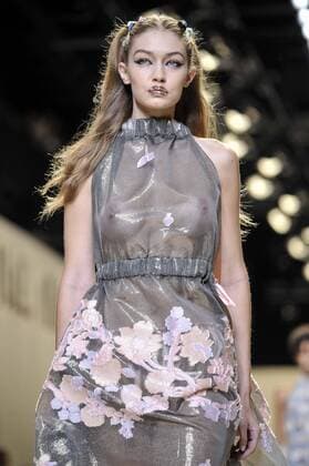 Milan Fashion Week, Women Spring Summer 2017. Milano, Moda Donna, Primavera Estate 2017. Fendi catwalk Pictured: model  Copyright: xRiccardoxGiordanoxSickix