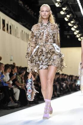Milan Fashion Week, Women Spring Summer 2017. Milano, Moda Donna, Primavera Estate 2017. Fendi catwalk Pictured: model  Copyright: xRiccardoxGiordanoxSickix