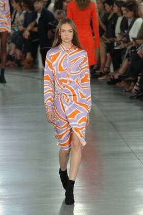 Milan Fashion Week, Women Spring Summer 2017 Milano Moda donna Primavera Estate 2017 - Modenschau Emilio Pucci Pictured: fashion show  Copyright: xSimonaxChiocciax