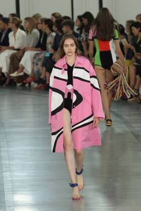 Milan Fashion Week, Women Spring Summer 2017 Milano Moda donna Primavera Estate 2017 - Modenschau Emilio Pucci Pictured: fashion show  Copyright: xSimonaxChiocciax