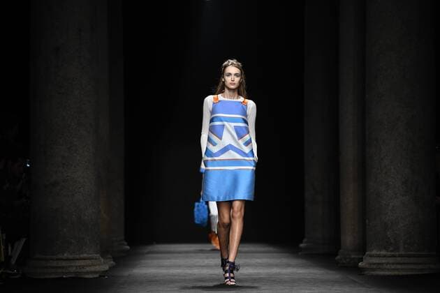 Milan, Fashion Week, Women Spring Summer 2017. Milano, Moda Donna, Primavera Estate 2017. Byblos catwalk Pictured: Model  Copyright: xRiccardoxGiordanoxSickix