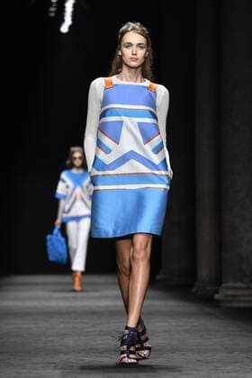 Milan, Fashion Week, Women Spring Summer 2017. Milano, Moda Donna, Primavera Estate 2017. Byblos catwalk Pictured: Model  Copyright: xRiccardoxGiordanoxSickix