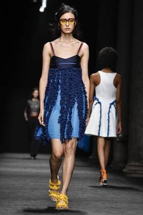 Milan, Fashion Week, Women Spring Summer 2017. Milano, Moda Donna, Primavera Estate 2017. Byblos catwalk Pictured: Model  Copyright: xRiccardoxGiordanoxSickix