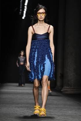 Milan, Fashion Week, Women Spring Summer 2017. Milano, Moda Donna, Primavera Estate 2017. Byblos catwalk Pictured: Model  Copyright: xRiccardoxGiordanoxSickix