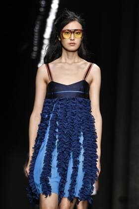 Milan, Fashion Week, Women Spring Summer 2017. Milano, Moda Donna, Primavera Estate 2017. Byblos catwalk Pictured: Model  Copyright: xRiccardoxGiordanoxSickix