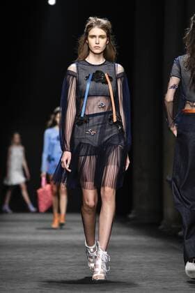 Milan, Fashion Week, Women Spring Summer 2017. Milano, Moda Donna, Primavera Estate 2017. Byblos catwalk Pictured: Model  Copyright: xRiccardoxGiordanoxSickix