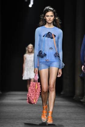Milan, Fashion Week, Women Spring Summer 2017. Milano, Moda Donna, Primavera Estate 2017. Byblos catwalk Pictured: Model  Copyright: xRiccardoxGiordanoxSickix