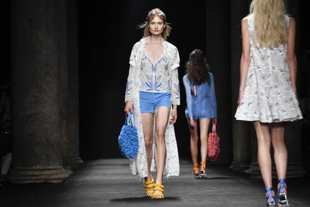 Milan, Fashion Week, Women Spring Summer 2017. Milano, Moda Donna, Primavera Estate 2017. Byblos catwalk Pictured: Model  Copyright: xRiccardoxGiordanoxSickix