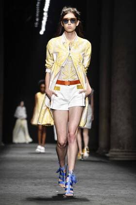 Milan, Fashion Week, Women Spring Summer 2017. Milano, Moda Donna, Primavera Estate 2017. Byblos catwalk Pictured: Model  Copyright: xRiccardoxGiordanoxSickix
