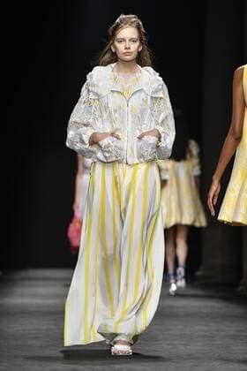Milan, Fashion Week, Women Spring Summer 2017. Milano, Moda Donna, Primavera Estate 2017. Byblos catwalk Pictured: Model  Copyright: xRiccardoxGiordanoxSickix