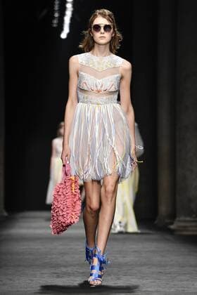 Milan, Fashion Week, Women Spring Summer 2017. Milano, Moda Donna, Primavera Estate 2017. Byblos catwalk Pictured: Model  Copyright: xRiccardoxGiordanoxSickix