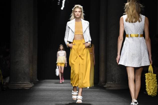 Milan, Fashion Week, Women Spring Summer 2017. Milano, Moda Donna, Primavera Estate 2017. Byblos catwalk Pictured: Model  Copyright: xRiccardoxGiordanoxSickix