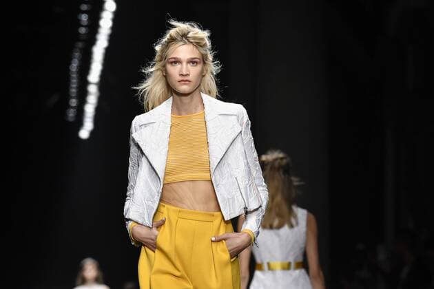 Milan, Fashion Week, Women Spring Summer 2017. Milano, Moda Donna, Primavera Estate 2017. Byblos catwalk Pictured: Model  Copyright: xRiccardoxGiordanoxSickix