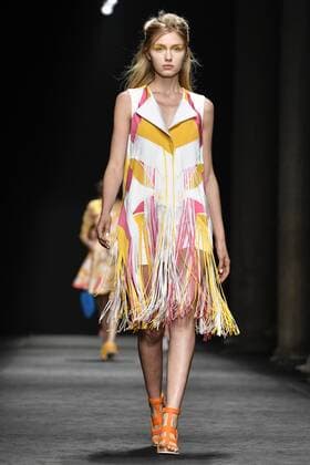 Milan, Fashion Week, Women Spring Summer 2017. Milano, Moda Donna, Primavera Estate 2017. Byblos catwalk Pictured: Model  Copyright: xRiccardoxGiordanoxSickix
