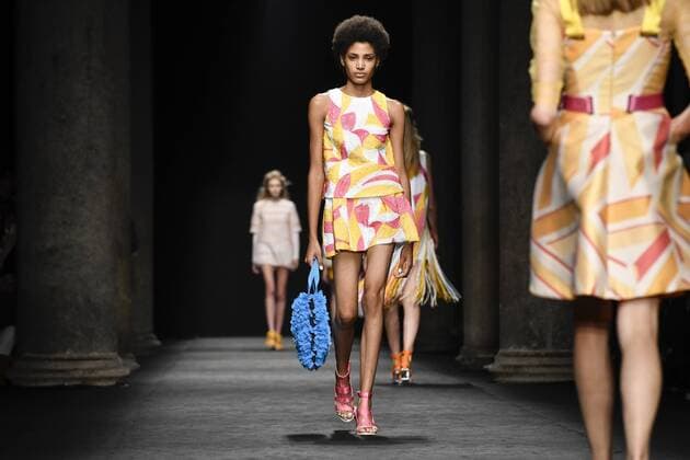 Milan, Fashion Week, Women Spring Summer 2017. Milano, Moda Donna, Primavera Estate 2017. Byblos catwalk Pictured: Model  Copyright: xRiccardoxGiordanoxSickix