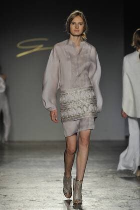 Milan, Fashion Week, Women Spring Summer 2017. Milano, Moda Donna, Primavera Estate 2017. GENNY catwalk Pictured: model  Copyright: xRiccardoxGiordanoxSickix