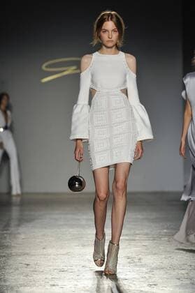 Milan, Fashion Week, Women Spring Summer 2017. Milano, Moda Donna, Primavera Estate 2017. GENNY catwalk Pictured: model  Copyright: xRiccardoxGiordanoxSickix