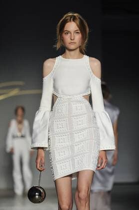 Milan, Fashion Week, Women Spring Summer 2017. Milano, Moda Donna, Primavera Estate 2017. GENNY catwalk Pictured: model  Copyright: xRiccardoxGiordanoxSickix