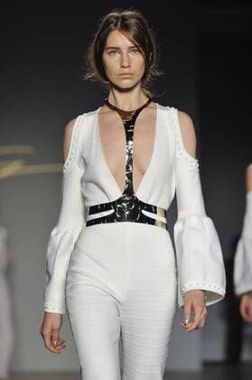 Milan, Fashion Week, Women Spring Summer 2017. Milano, Moda Donna, Primavera Estate 2017. GENNY catwalk Pictured: model  Copyright: xRiccardoxGiordanoxSickix