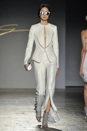 Milan, Fashion Week, Women Spring Summer 2017. Milano, Moda Donna, Primavera Estate 2017. GENNY catwalk Pictured: model  Copyright: xRiccardoxGiordanoxSickix