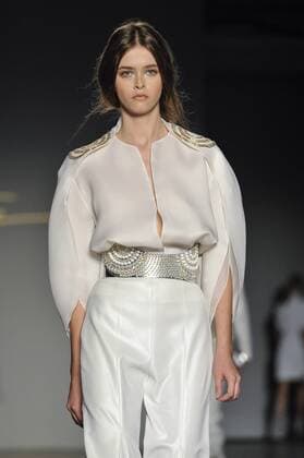 Milan, Fashion Week, Women Spring Summer 2017. Milano, Moda Donna, Primavera Estate 2017. GENNY catwalk Pictured: model  Copyright: xRiccardoxGiordanoxSickix