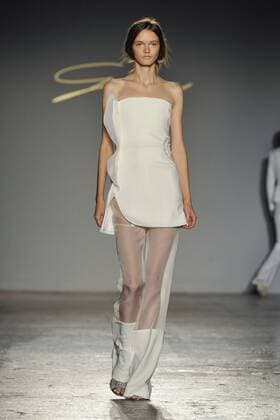 Milan, Fashion Week, Women Spring Summer 2017. Milano, Moda Donna, Primavera Estate 2017. GENNY catwalk Pictured: model  Copyright: xRiccardoxGiordanoxSickix