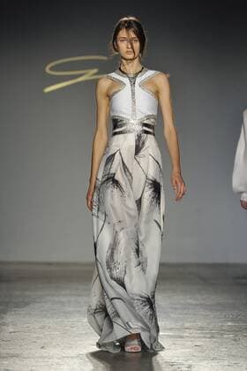 Milan, Fashion Week, Women Spring Summer 2017. Milano, Moda Donna, Primavera Estate 2017. GENNY catwalk Pictured: model  Copyright: xRiccardoxGiordanoxSickix