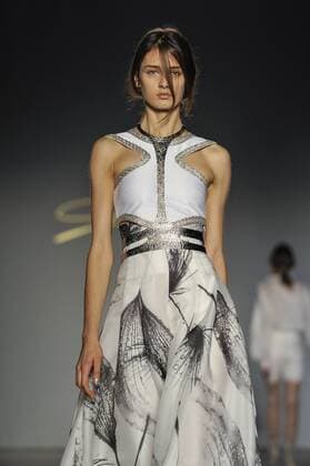 Milan, Fashion Week, Women Spring Summer 2017. Milano, Moda Donna, Primavera Estate 2017. GENNY catwalk Pictured: model  Copyright: xRiccardoxGiordanoxSickix