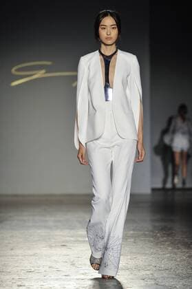Milan, Fashion Week, Women Spring Summer 2017. Milano, Moda Donna, Primavera Estate 2017. GENNY catwalk Pictured: model  Copyright: xRiccardoxGiordanoxSickix