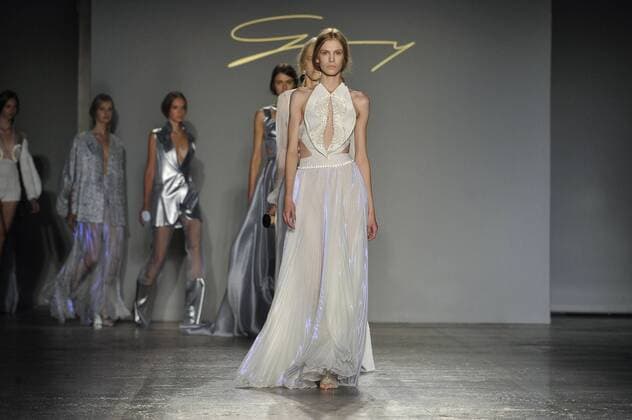 Milan, Fashion Week, Women Spring Summer 2017. Milano, Moda Donna, Primavera Estate 2017. GENNY catwalk Pictured: model  Copyright: xRiccardoxGiordanoxSickix