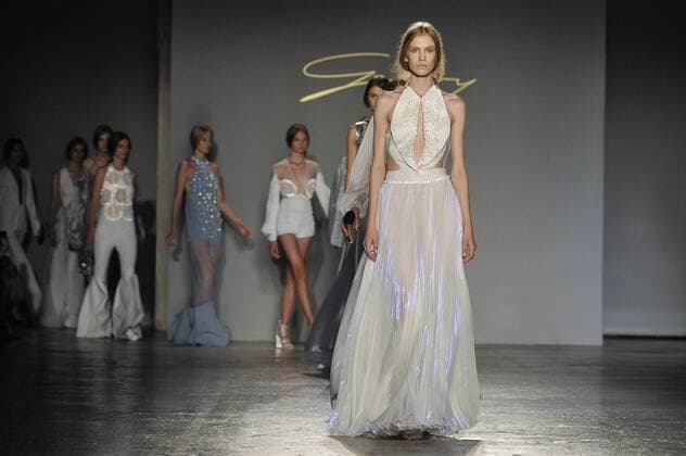 Milan, Fashion Week, Women Spring Summer 2017. Milano, Moda Donna, Primavera Estate 2017. GENNY catwalk Pictured: model  Copyright: xRiccardoxGiordanoxSickix