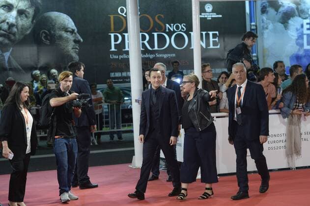 September 22, 2016 - San Sebastian, Euskadi, Spain - Joseph Gordon-Levitt attend Snowden premiere at the Kursaal Palace during 64th San Sebastian International Film Festival on September 22 2016 in San Sebastian, Spain. San Sebastian Spain  - ZUMAg15_