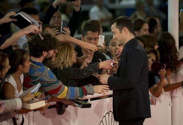 September 22, 2016 - San Sebastian, Spain - Actor Joseph Gordon Levit attends SnowdenÃ‚Â premiere during 64th San Sebastian International Film Festival at Maria Cristina Hostel on September 22, 2016 in San Sebastian, Spain. San Sebastian Spain  - ZUMAn230