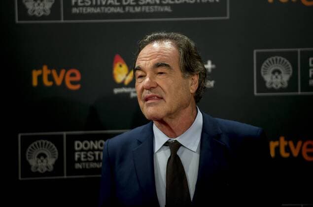 September 22, 2016 - San Sebastian, Spain - Director Oliver Stone attends SnowdenÃ‚Â premiere during 64th San Sebastian International Film Festival at Maria Cristina Hostel on September 22, 2016 in San Sebastian, Spain. San Sebastian Spain  - ZUMAn230