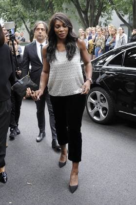 Milan fashion show of Giorgio Armani In the photo: Serena Williams  Copyright: xLivioxValeriox
