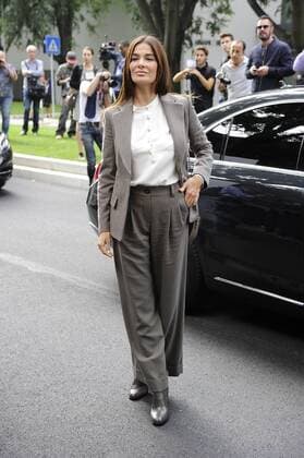 Milan fashion show of Giorgio Armani In the photo: Ilaria Spada  Copyright: xLivioxValeriox