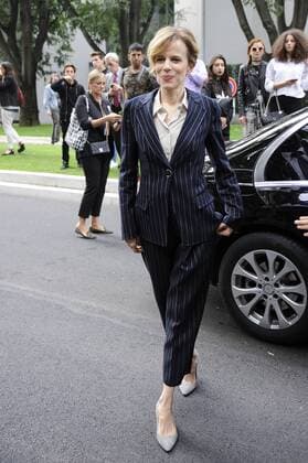 Milan fashion show of Giorgio Armani In the photo: Sonia Bergamasco  Copyright: xLivioxValeriox
