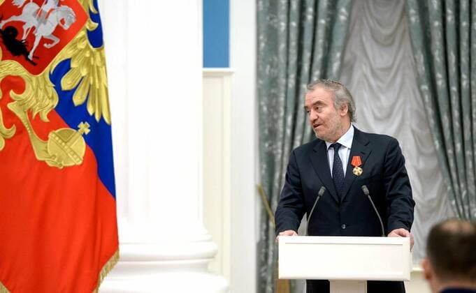 September 22, 2016. - Russia, Moscow. - Mariinski Theater Artistic Director and Main Conductor Valery Gergiev at the ceremony of giving state awards in the Kremlin by Russian President Vadimir Putin. KremlinxxPool 