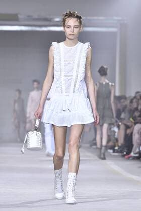 Milan Fashion Week, Women Spring Summer 2017. Diesel Black Gold catwalk Pictured: model  Copyright: xRiccardoxGiordanoxSickix
