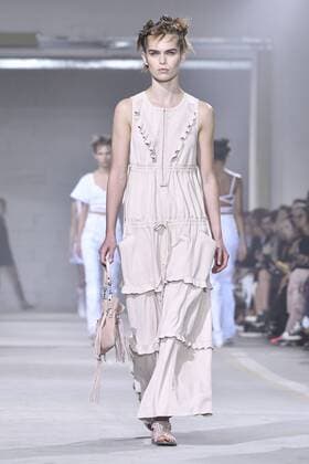 Milan Fashion Week, Women Spring Summer 2017. Diesel Black Gold catwalk Pictured: model  Copyright: xRiccardoxGiordanoxSickix