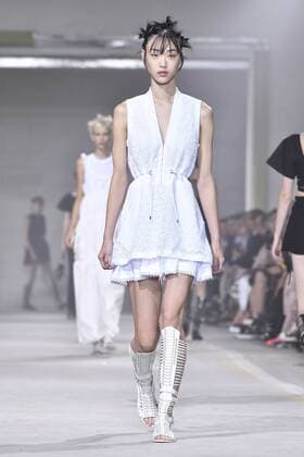 Milan Fashion Week, Women Spring Summer 2017. Diesel Black Gold catwalk Pictured: model  Copyright: xRiccardoxGiordanoxSickix
