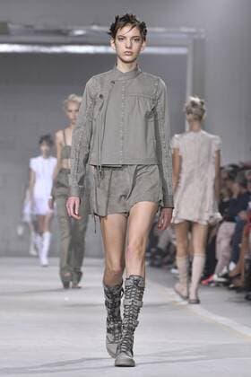 Milan Fashion Week, Women Spring Summer 2017. Diesel Black Gold catwalk Pictured: model  Copyright: xRiccardoxGiordanoxSickix