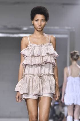 Milan Fashion Week, Women Spring Summer 2017. Diesel Black Gold catwalk Pictured: model  Copyright: xRiccardoxGiordanoxSickix
