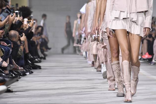 Milan Fashion Week, Women Spring Summer 2017. Diesel Black Gold catwalk Pictured: model  Copyright: xRiccardoxGiordanoxSickix