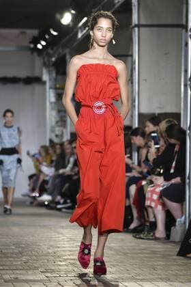 Milan Fashion Week, Women Spring Summer 2017. SportMax catwalk Pictured: model  Copyright: xRiccardoxGiordanoxSickix