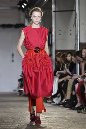 Milan Fashion Week, Women Spring Summer 2017. SportMax catwalk Pictured: model  Copyright: xRiccardoxGiordanoxSickix