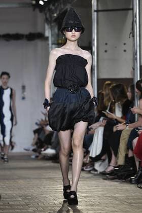 Milan Fashion Week, Women Spring Summer 2017. SportMax catwalk Pictured: model  Copyright: xRiccardoxGiordanoxSickix