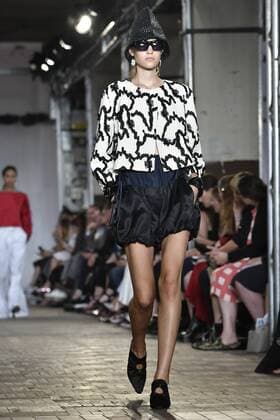 Milan Fashion Week, Women Spring Summer 2017. SportMax catwalk Pictured: model  Copyright: xRiccardoxGiordanoxSickix
