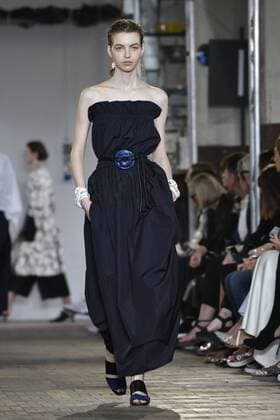 Milan Fashion Week, Women Spring Summer 2017. SportMax catwalk Pictured: model  Copyright: xRiccardoxGiordanoxSickix
