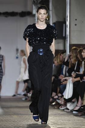 Milan Fashion Week, Women Spring Summer 2017. SportMax catwalk Pictured: model  Copyright: xRiccardoxGiordanoxSickix